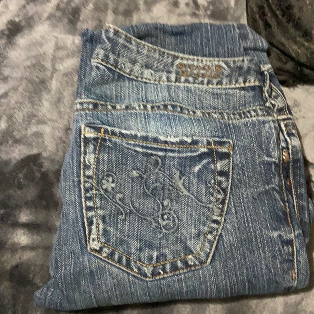 Silver jeans. Size 27. Tuesday